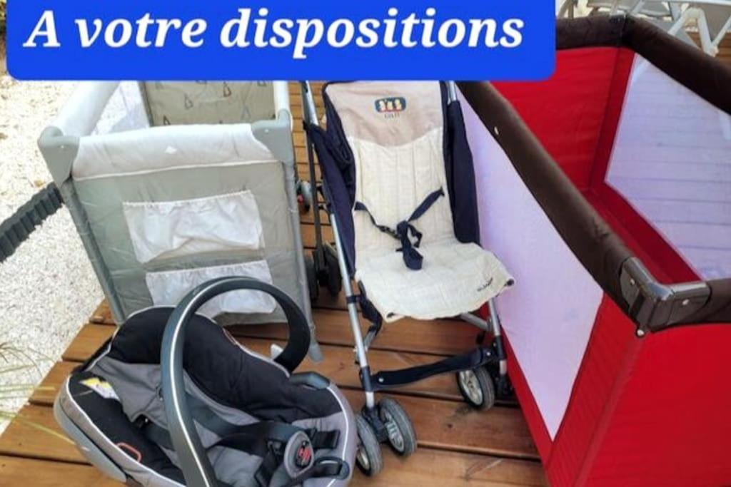 Mobil Home De Patricia Et Franck A Сижан Екстериор снимка