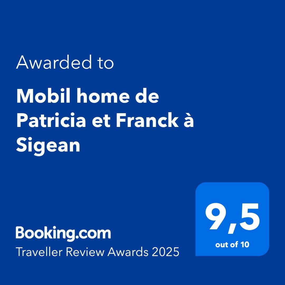 Mobil Home De Patricia Et Franck A Сижан Екстериор снимка